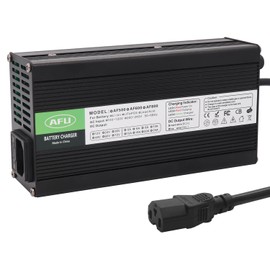 72V 5A Charger 82.8V Lead Acid Battery Charger for 72V Lead Acid Battery with Cooling Fan（DC Plug C13 N+L-）