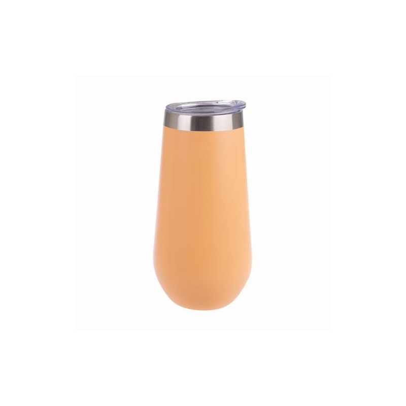 Oasis Stainless Steel Double Wall Insulated Champagne Flute 180 ml