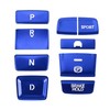 A ABSOPRO Gear Shift Panel Electronic Handbrake Button Cover Trim