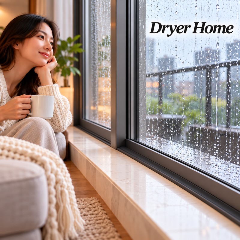 Self-Adhesive Window Water Blocking Bar – Rubber Rain Barrier Strip