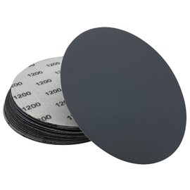 AutKerige 1200 Grit Wet Dry Sandpaper, 6 Inch 25 PCS Hook and Loop Sanding Discs with Premium Silicon Carbide Abrasive, Polishing Sandpaper Pads for Auto Polishing or Stretches Removing