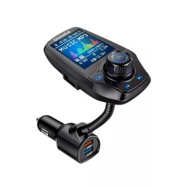 Guanda RM100 Wireless Car Transmitter, Radio Adapter Kit.  Color Display Hands Free