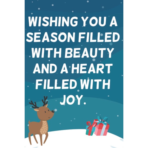 Wishing you a season filled with beauty and a heart
