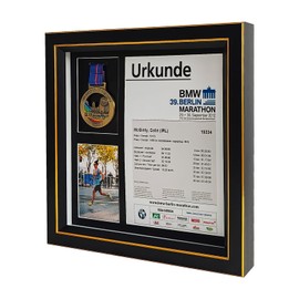 3D Medal Display Case - Multi-Sport Medal Holder & Wall-Mountable Frame | Perfect for Marathon, Triathlon, Football, Gymnastics Medals | Organize and Showcase All Sports Awards and Achievements (A5)