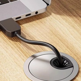 Desk Grommet 20pack Brozigo Cable Grommet 2inch for Desk Cord Hole Cover Computer Table Cord Wire Organizer Caps Slive