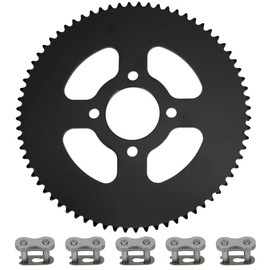 YOXUFA 72 Tooth 35 Chain Sprocket 51mm Bore for Mini Bike Go Kart with Predator 79cc 212cc 420cc Engine ATV Go Cart Powersports Parts