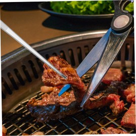 FUNOMOCYA Chefs Cooking Tweezers Metal Food Tweezers Reusable Kitchen Tool for Western Food Fish Bone Removal