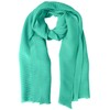 Cecil Women's Cosy Pleated Scarf, Aventurine Green