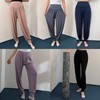 Flow-Fit Yoga Pants Jogger Harem Wide Pants Cooling Loose Fit Flow-Fit Yoga Pants (Blue Gray)/M