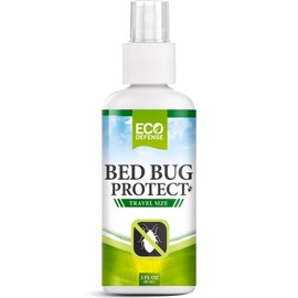 Eco Defense Bed Bug Spray Travel Size - TSA Approved 3 oz – Travel Essentials for Hotel, Cruise, Vacations - with Natural Essential Oils