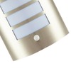 Modern Outdoor IP44 Stainless Steel Flush Wall Lamp Fitting with
