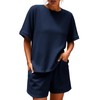 Imily Bela Womens 2 Piece Outfits 2025 Oversized Summer Short