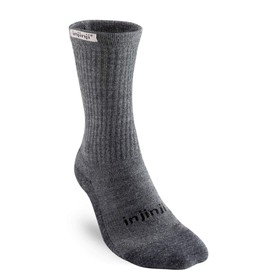 Injinji Hiker Crew Charcoal Sports Sokken, charcoal