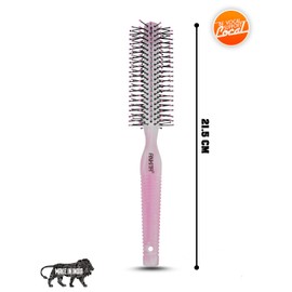 Ankita Hair Brush with Nylon Bristle, All-Purpose, Colors May Vary (B1 Color) by Chhavi Creation