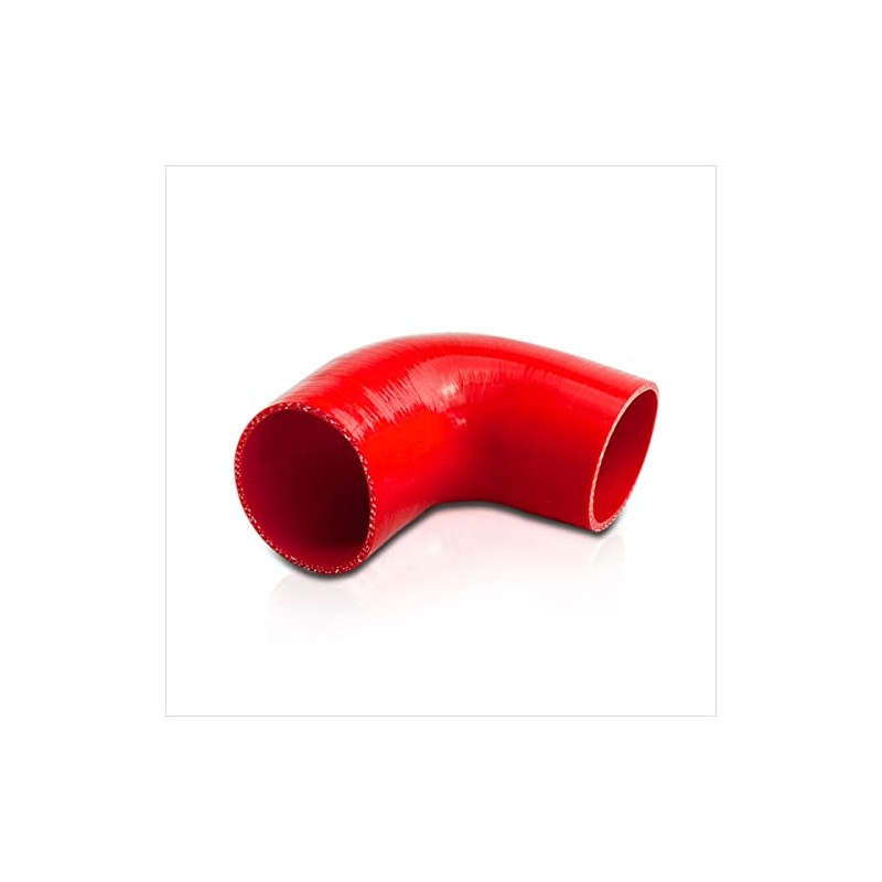 2.25 to 2.5 Inch 90 Degree Elbow Silicone Hose Reducer