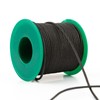 Black Cord, 2mm, 25m, Braided, Non-stretch, Strong, Durable, For General