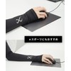 CW-X (シーダブリューエックス/ワコール) Arm Cover (Finger Hang Type), Sweat Absorbent, Quick