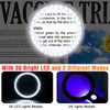 30X Magnifying Glass with Light, 30LED Magnifier with Light, 4.3in