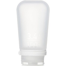 GoToob+ Large Refillable Travel Bottle 100ml - Clear Single