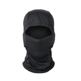 Black Camo Balaclava Ski Mask Head Mask Full Face Mask Windproof Sun UV Protection Hood for Men