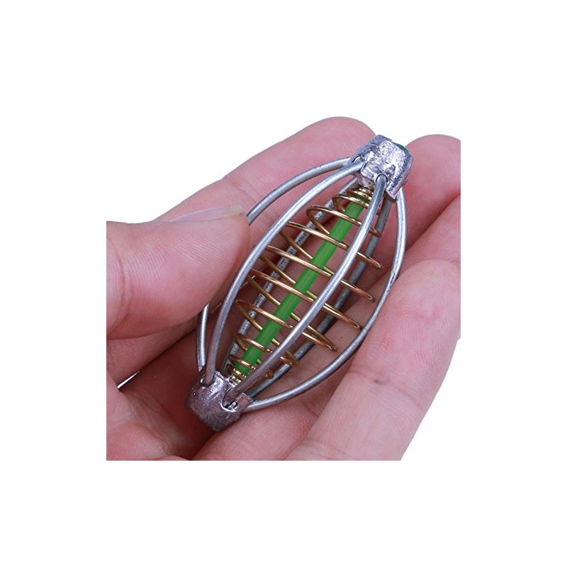 Newshot 2 x 5.5cm Lead Weight Carp Feeder