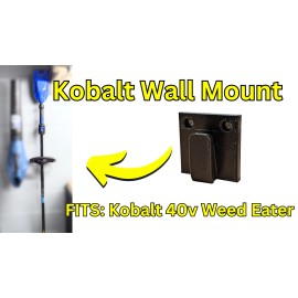 n/a Kobalt 40v Weed Eater Trimmer Wall Mount