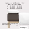 Schlafgut Pure Boxspring Fitted Sheet 90 x 190 cm to