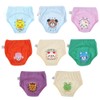 8PCS Baby Cloth Cartoon Waterproof Diapers Nappies Toddler 4 Layers