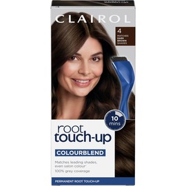 Clairol Root Touch-Up Permanent Hair Dye, 4 Dark Brown (Packing May Vary)