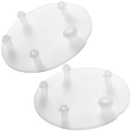 Toilet Flapper Replacement for Vormax Toilet Tank Silicone Flapper Seal Gasket 3'' - Compatible with American Standard 7381424-100.0070A (2 Pack)