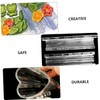 CAXUSD 3pcs Heart Vegetable Molds Fruit Shape Growing Molds Cucumber