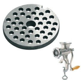 Westmark Disco Perforato per tritacarne 97522260/Gr. 8, ø 4,5 mm, Pezzo di Ricambio, Acciaio, Argento, 14772250, Taglia 8, Piastra con Fori 4,5 mm