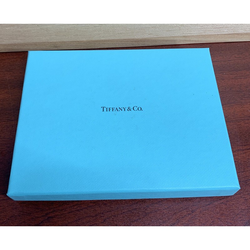 Tiffany & Co Note Cards Set with Box, 6 Cards,