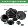 LPZMPZ Pack of 60 Waterproof Cable Grommets Rubber Grommets for