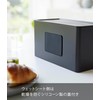 Yamazaki 2041 Double-Sided Compact Tissue & Wet Sheet Case, Black,