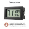 Rojuna 10-Pack Mini Thermometer Hygrometer, Small Digital Electronic Temperature Humidity