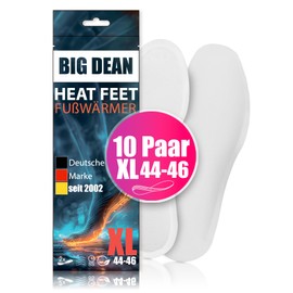 BigDean 25 Pairs Foot Warmers - Sole Warmers for Shoe Size 10-12 8H Warmth