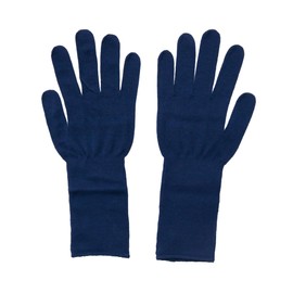 Kendo Armor Com Kote, Lower Gloves, 5 Fingers, Underarm Sweat Gloves (L, Navy Blue)