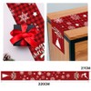 Bright Christmas Table Runner Reindeer Table Runner Christmas Xmas Table