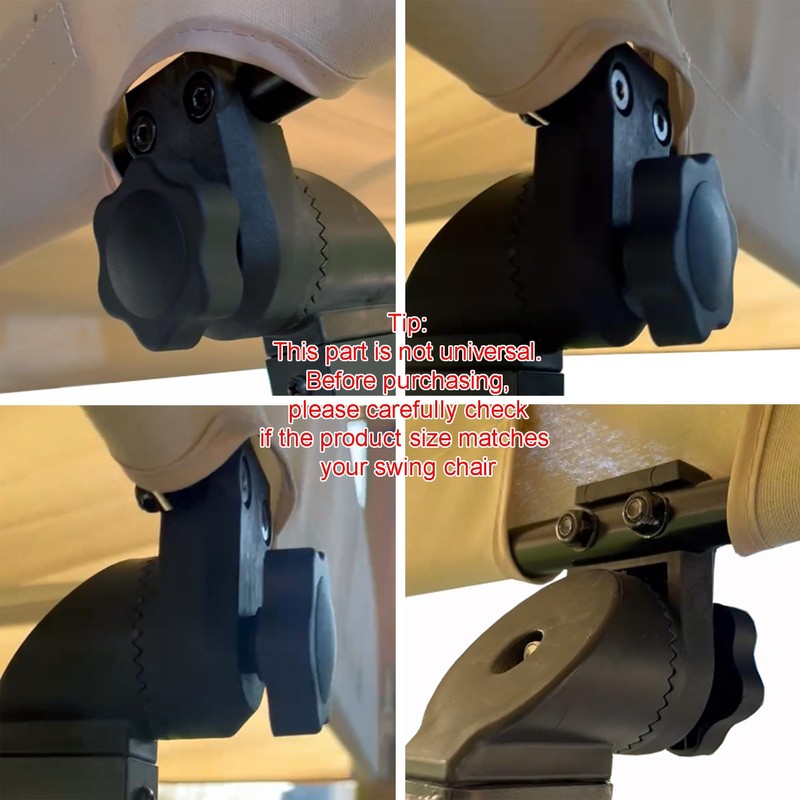 Timyrimy Garden Swing Plastic Fittings for Mainstays Belden Park Swing