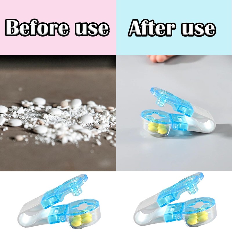 2 PCS Portable Pill Taker Portable Pill Taker Remover Pill
