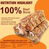 Tastyu Beef Backbone Dog Treats Single Ingredient, Rawhide Bison Rib