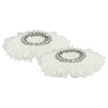 vhbw 4 x Mop Covers Compatible with Leifheit Clean Twist