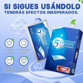28pares Tira Tiras Blanqueadoras Dientes Blanquear Eficaces Limpiar Eliminar Manchas Café Bebidas Mynorcal