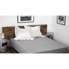 HOME LINGE PASSION, Light Grey Fitted Sheet 160 x 200