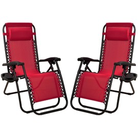 BalanceFrom Adjustable Zero Gravity Lounge Chair Recliners for Patio