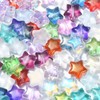 KitBeads 100pcs Random Glass Star Beads Tiny Cute Lampwork Little