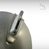 F&L Industries 8" Galvanized Duct Volume Damper w/Quad Lever |