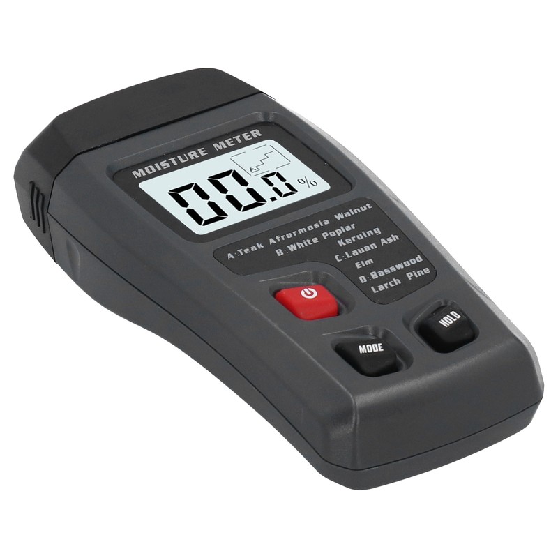 Wood Moisture Meter Handheld LED Digital Humidity Tester Detector Moisture