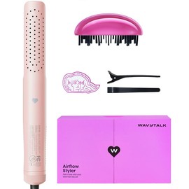 Wavytalk Cool Curl Airflow Styler, 2 in 1 Flat Iron and Curling Iron:_Whirlwind Pro